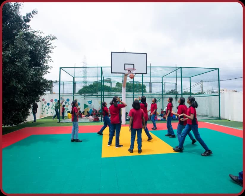 Sports Infrastructure at Orchids, The International School, Sahakar Nagar