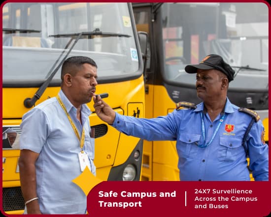 Safety at Orchids SiraGate with 24/7 surveillance ensures security