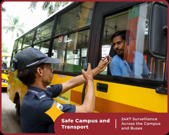 Safety at Orchids TCH Adgaon with 24/7 surveillance ensures security.