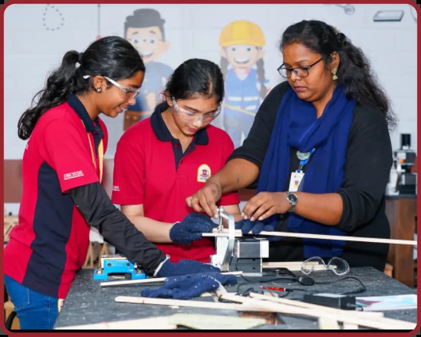 Exploring creativity at the DIY Lab at Orchids The International School, Wadgaon Sheri
