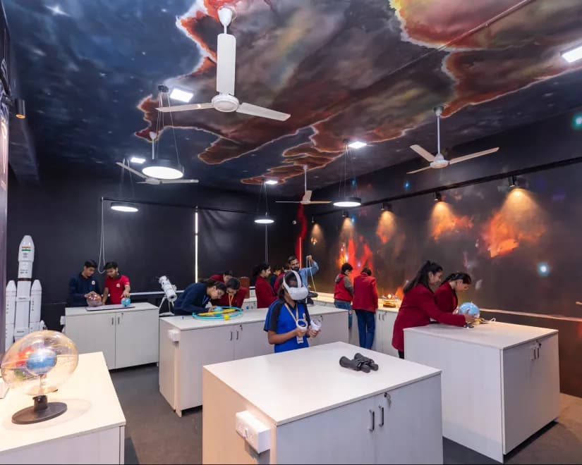 Stargazing sessions for young astronomers at Orchids The International School, Horamavu