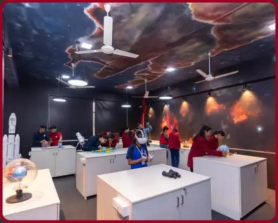 Astronomy at Orchids TCH Adgaon, a leading CBSE school in Aurangabad, broadens horizons. at Orchids The International School, TCH Adgaon