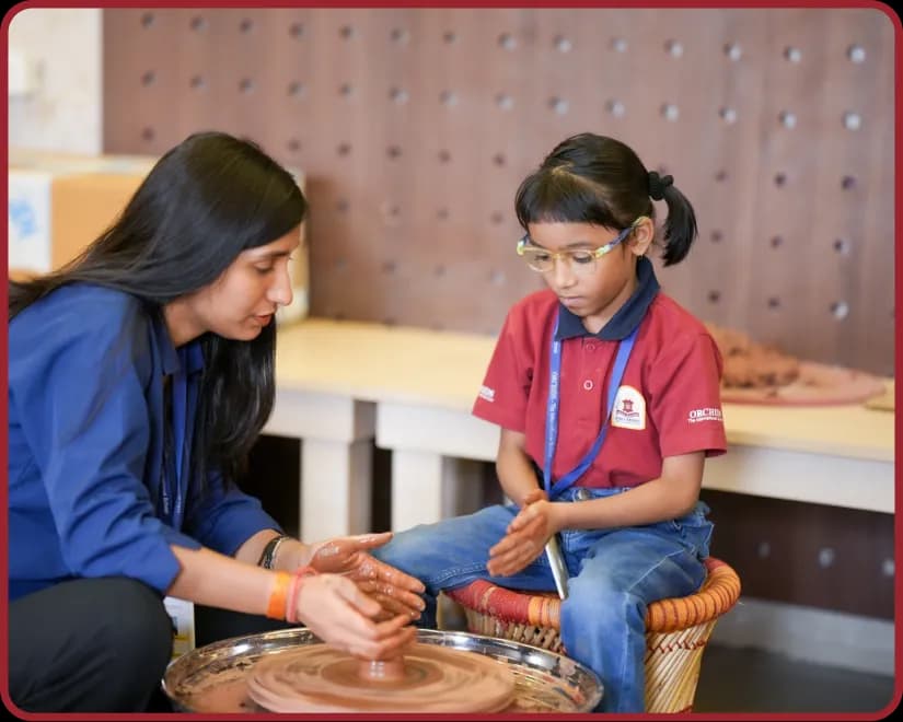 Pottery Creativity Centre at Orchids The International School, SiraGate