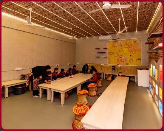 Pottery at Orchids TCH Adgaon, fostering creativity at a premier CBSE school in Aurangabad at Orchids The International School, TCH Adgaon