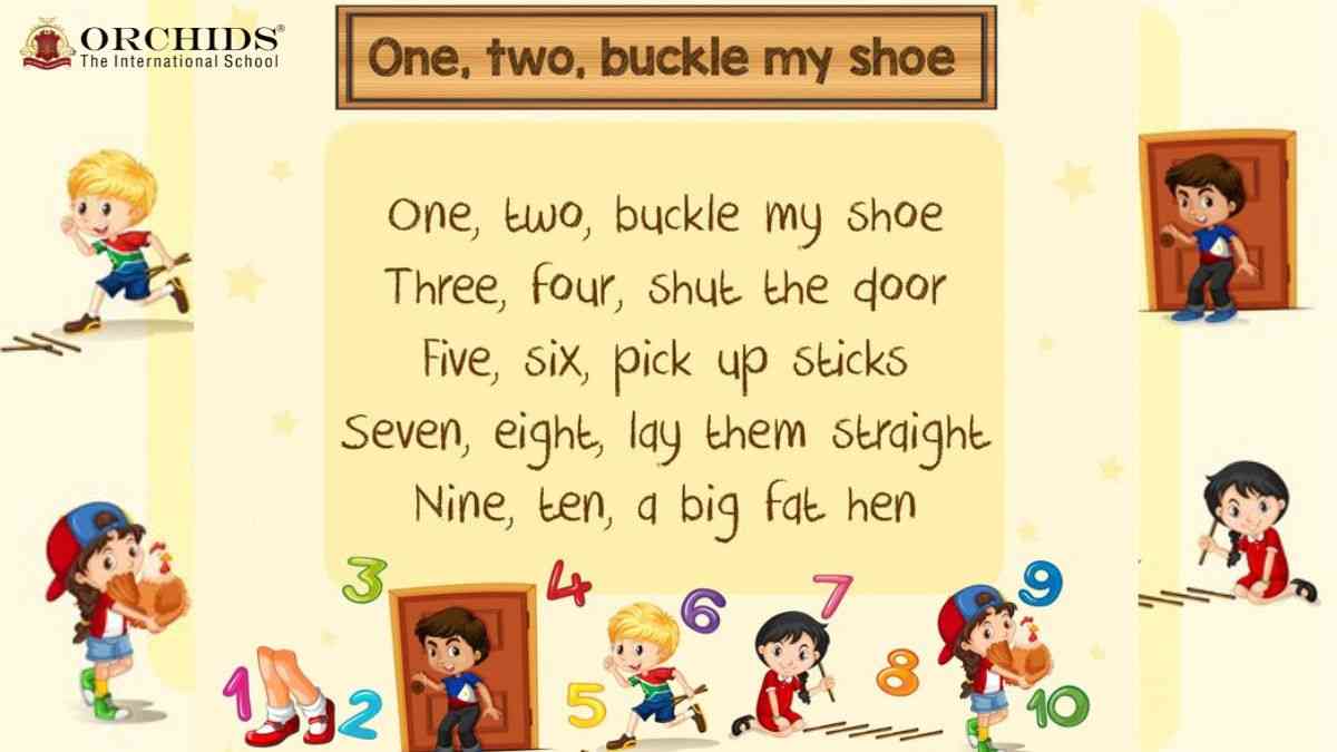 buckle my shoe