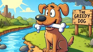greedy dog
