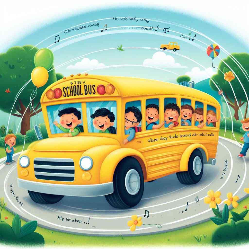 wheel on the bus