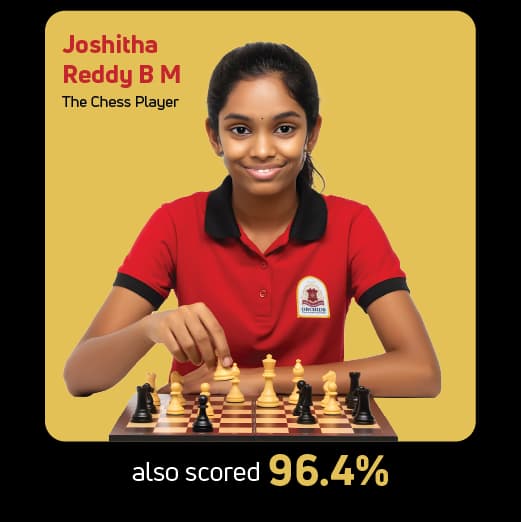 Joshitha Reddy B M ICSE Topper