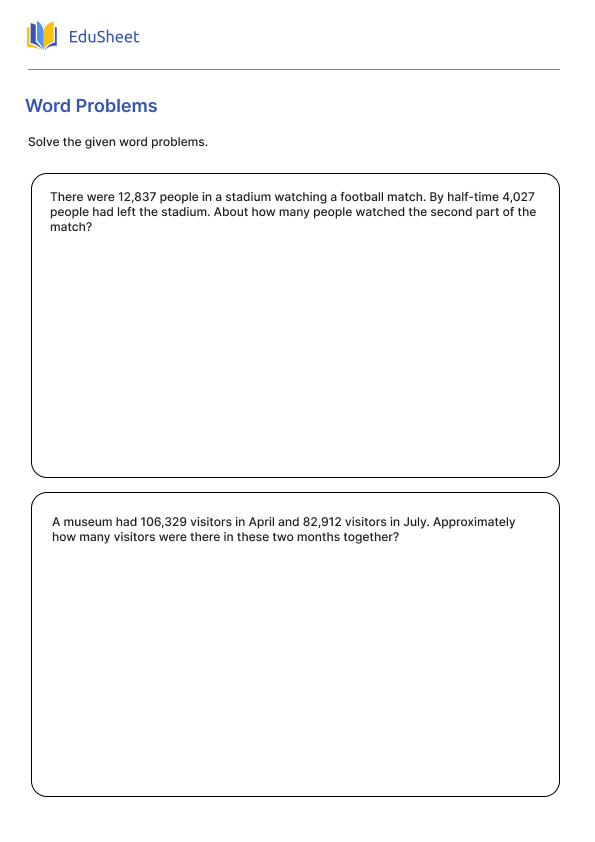 Word Problems Part 21