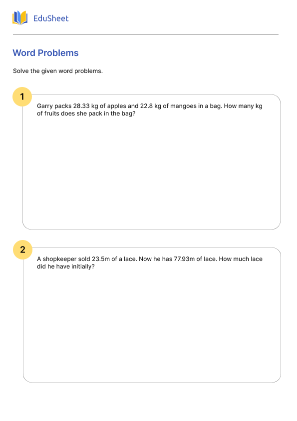 Word Problems 31