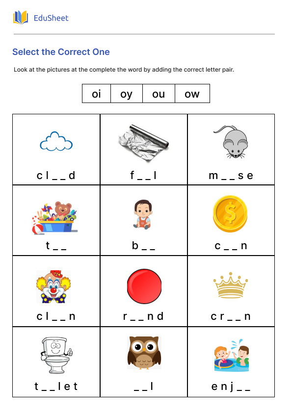 Select the Correct One Part 2