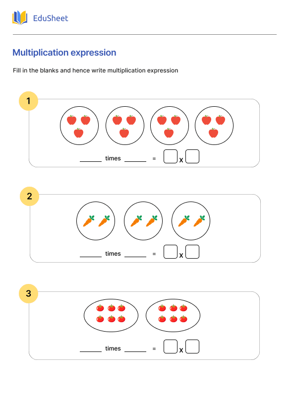 Multiplication expression Part 2