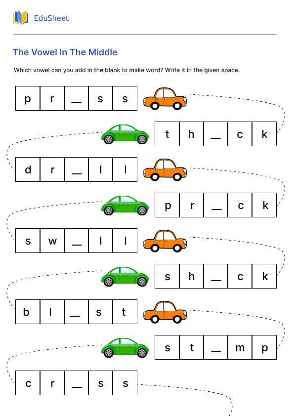 The Vowel in The Middle Part 3