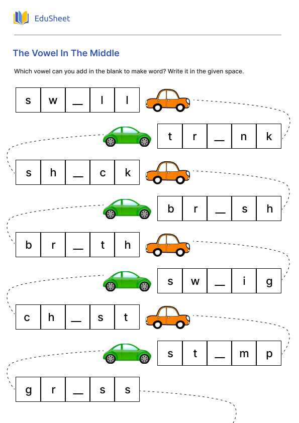 The Vowel In The Middle