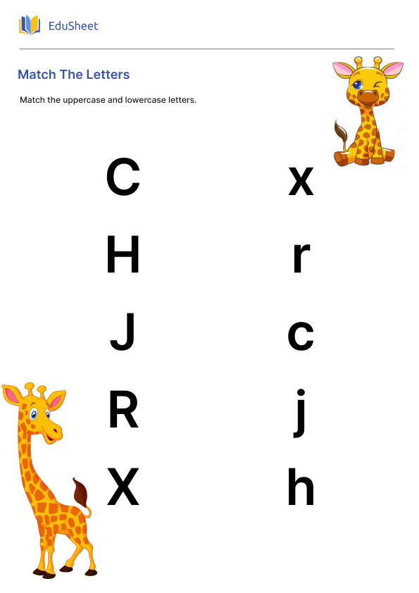 Match The Letters Part 1