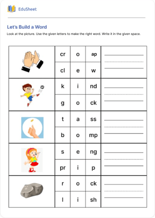 Let’s Build a Word f2