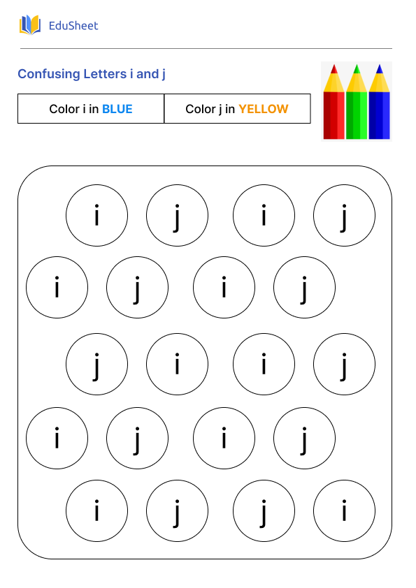 Confusing Letters i and j