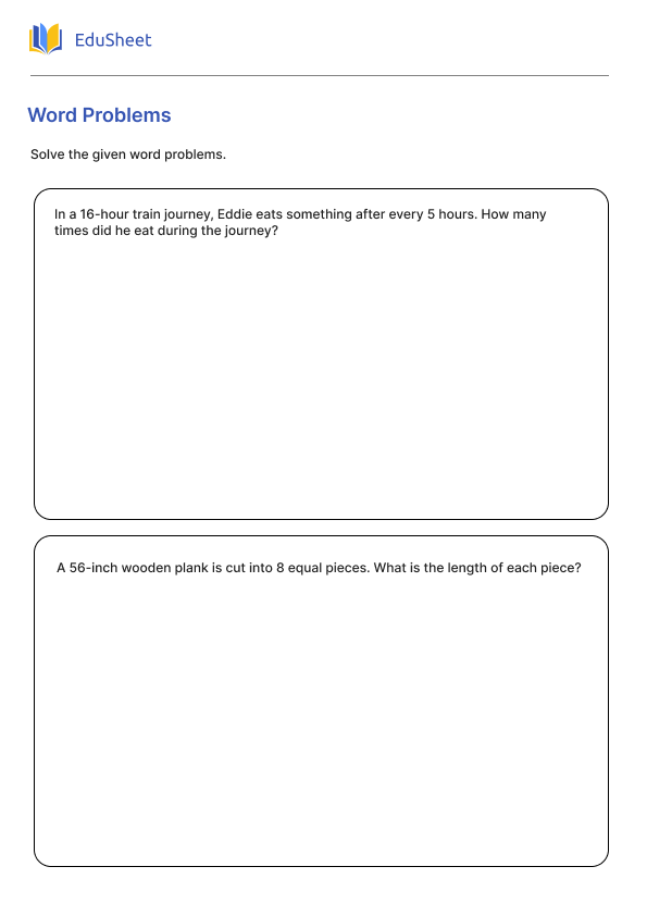 Word Problems Part 6
