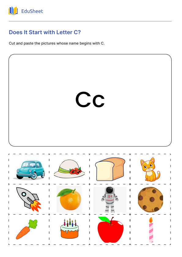 Does It Start with Letter C?
