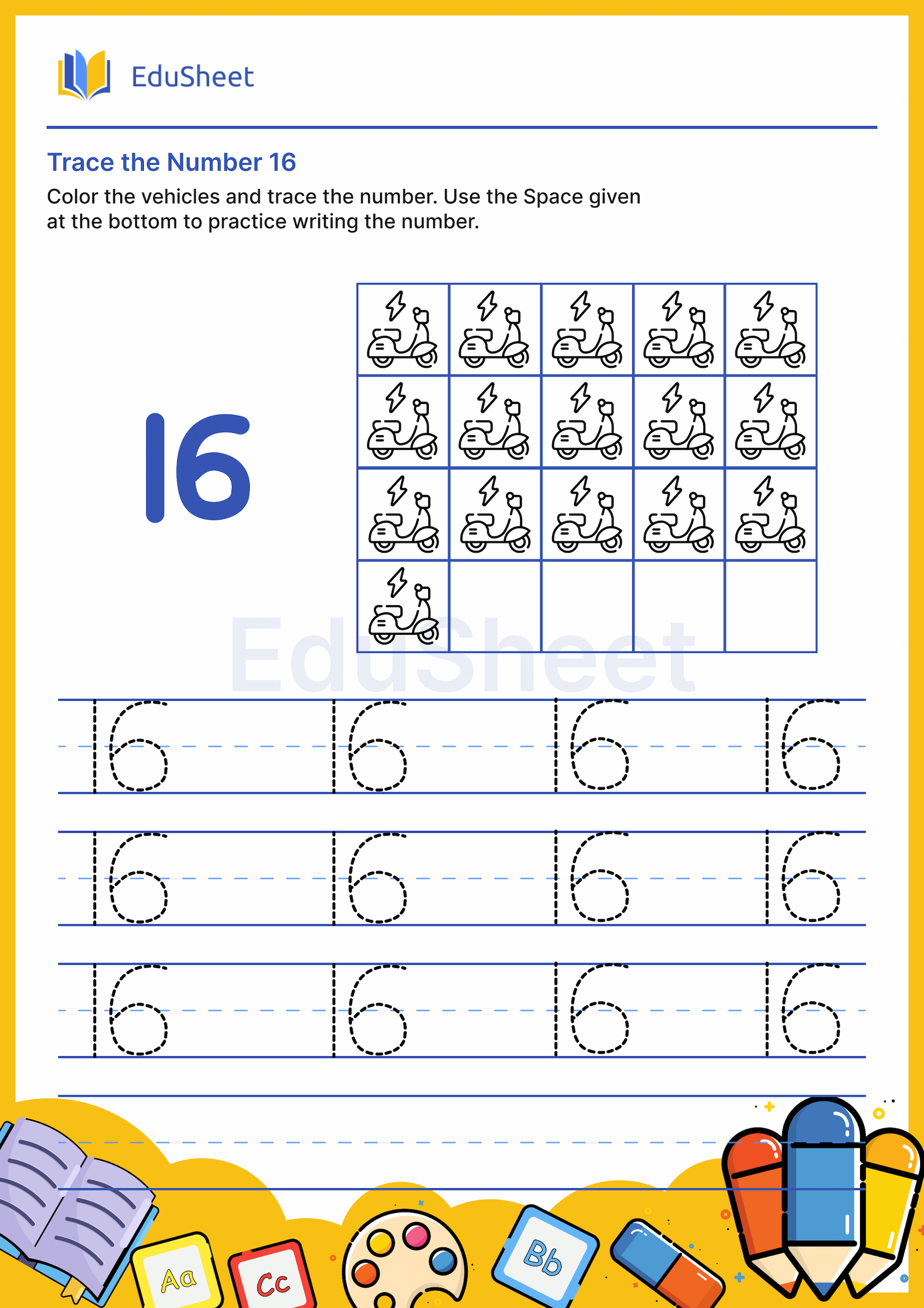 Trace the Number of Vehicles 16