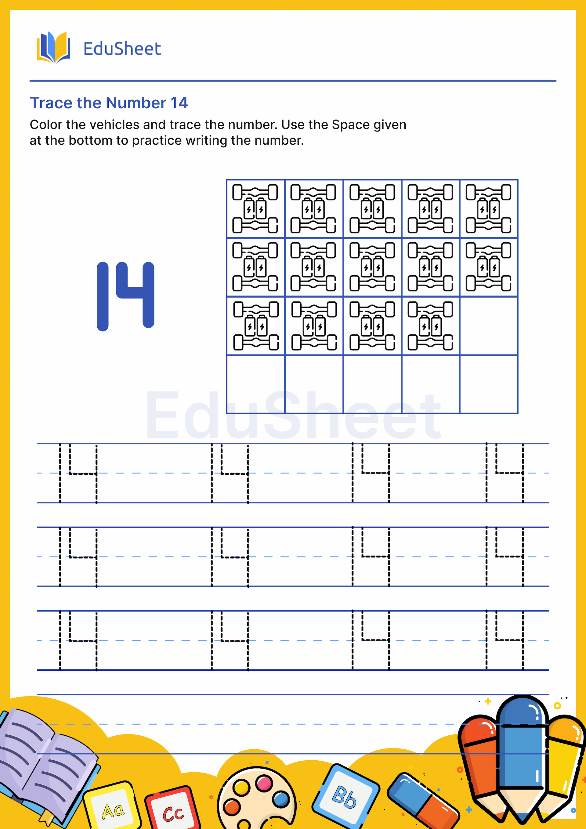 Trace the Number of Vehicles 14