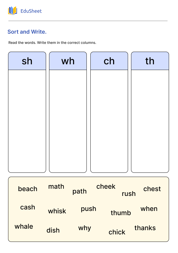 Sort and Write 3
