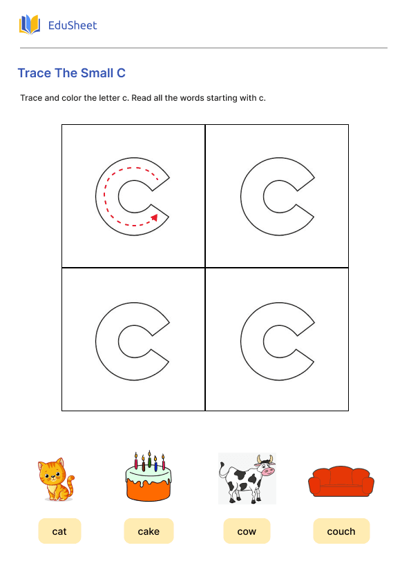 Trace The Small C