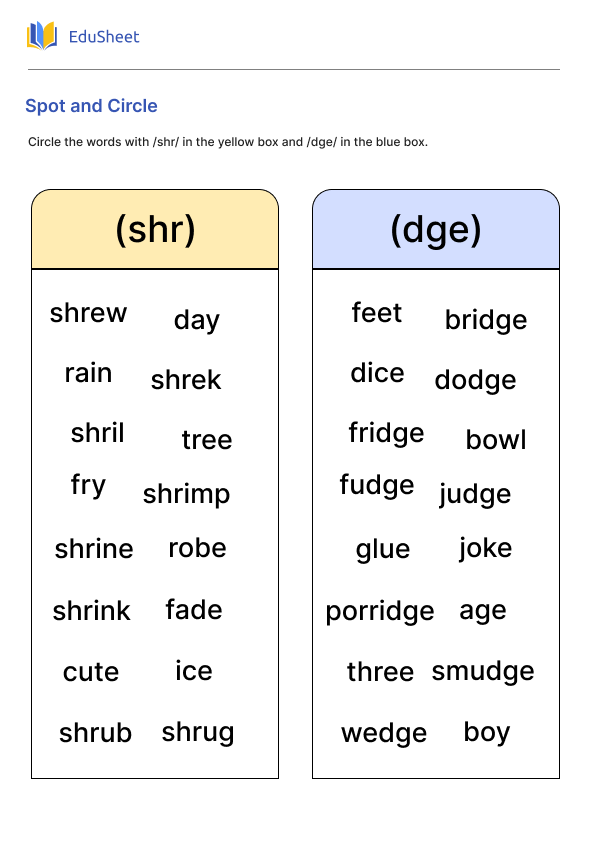 Spot and Circle