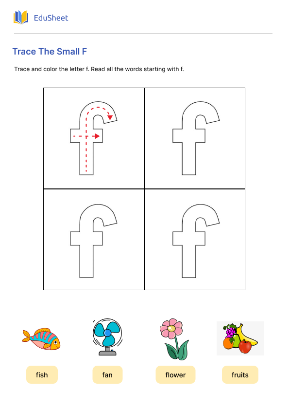 Trace The Small F