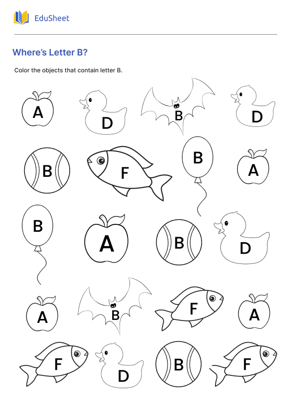 Where’s Letter B?
