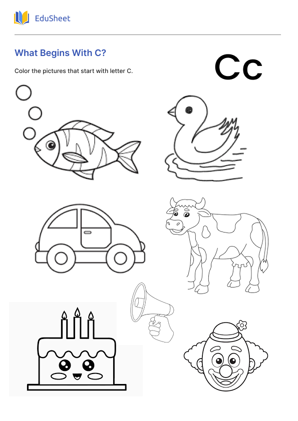 What Begins With C?