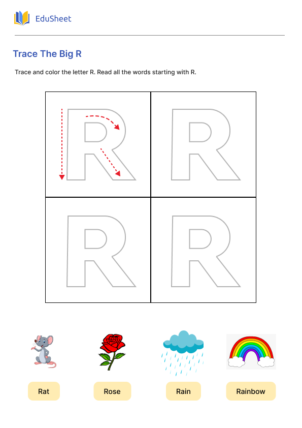 Trace The Big R