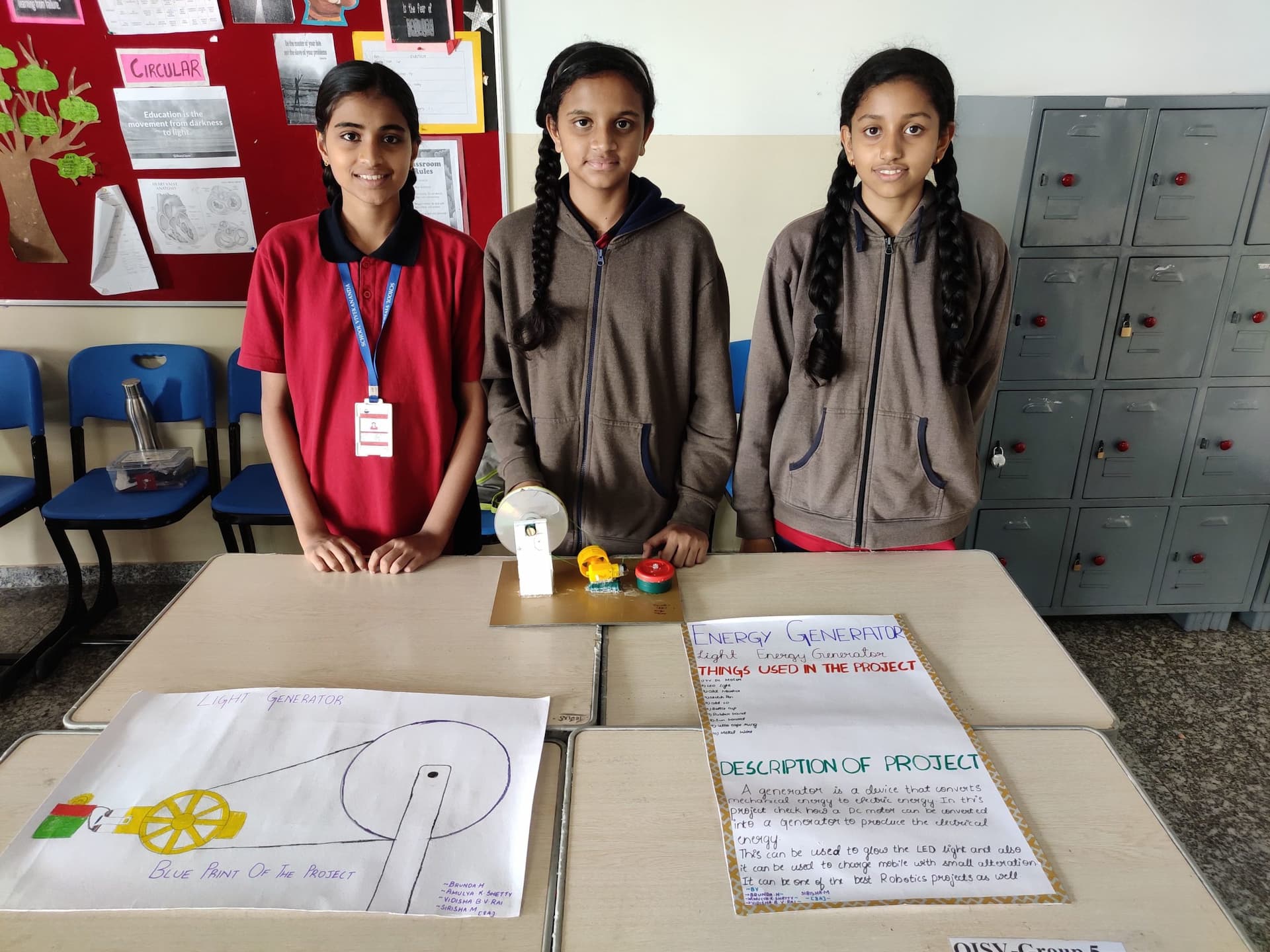 students creating projects