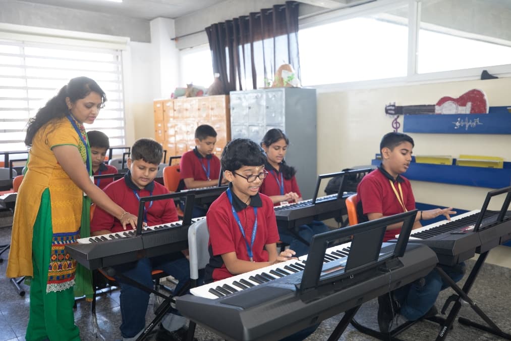" kids engage in cocurricular activities"