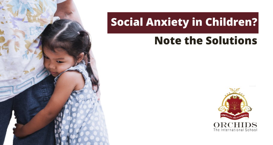 Social Anxiety Problems In Children