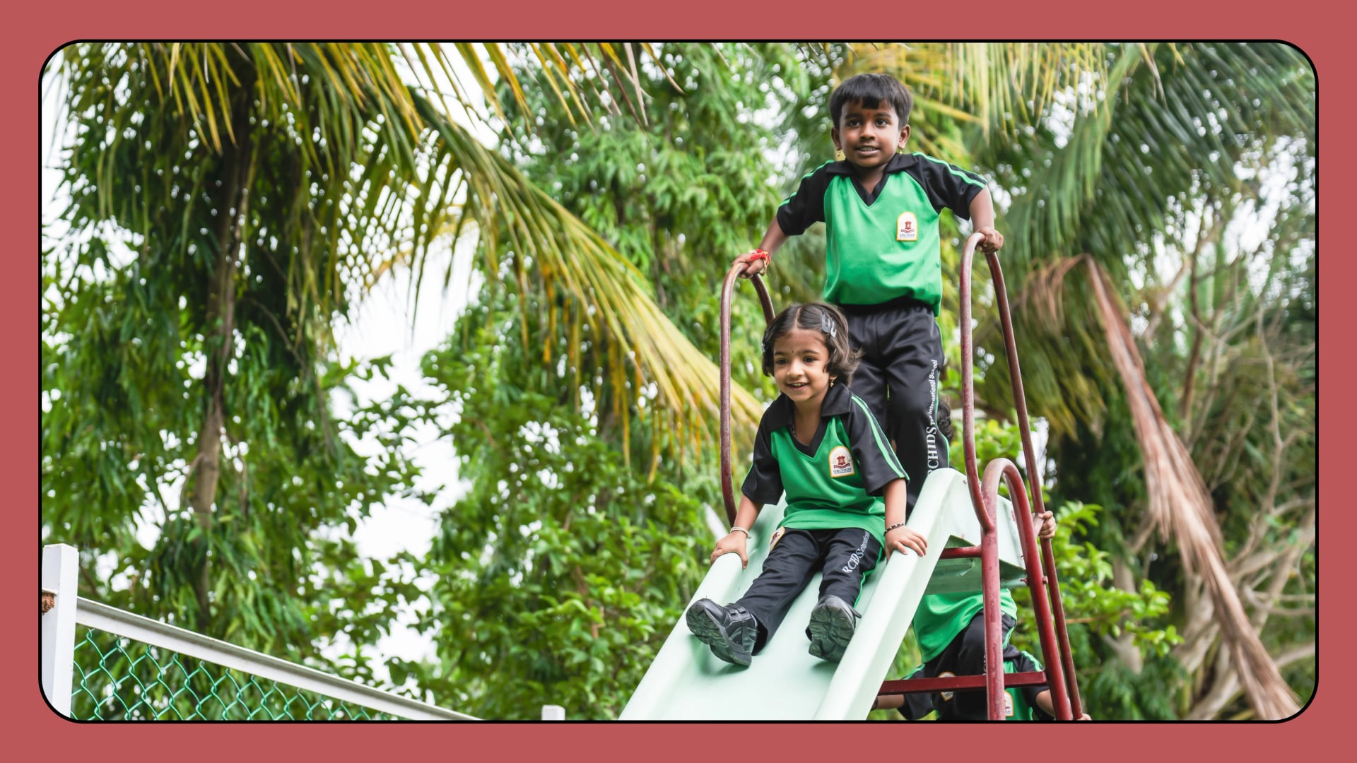 Children engaged in age-appropriate play, preparing for Class 1 in a school environment.