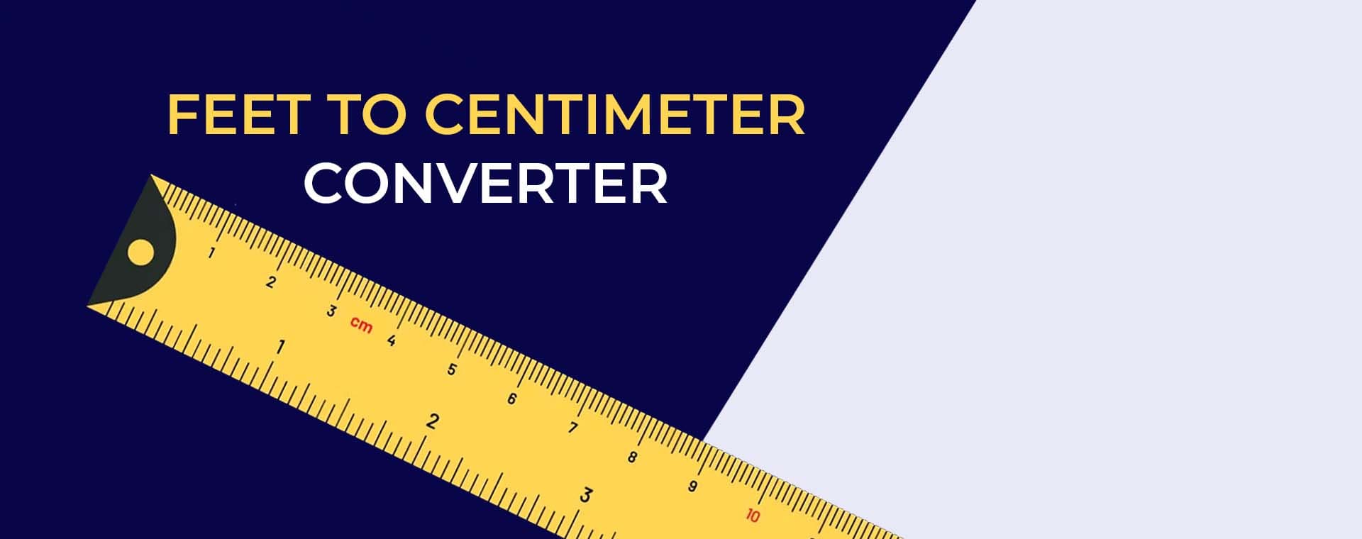 Feet to CM Converter