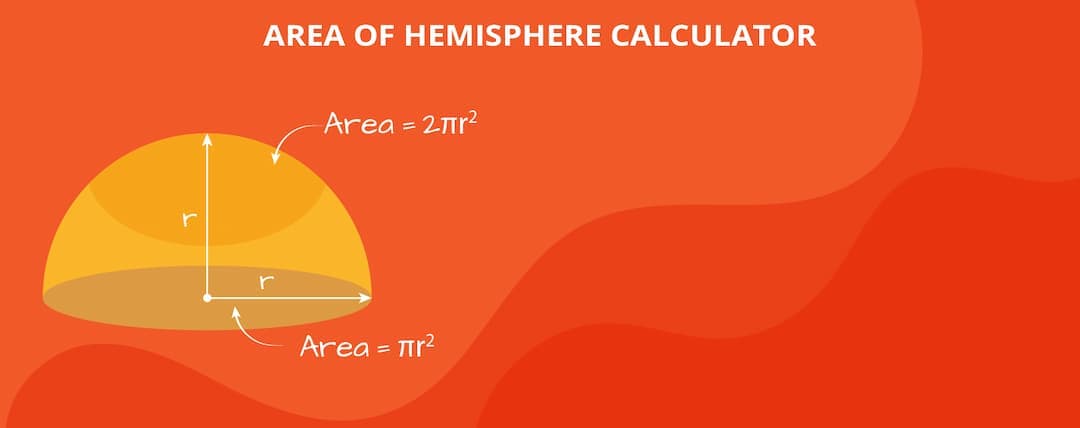 Area Of Hemisphere Calculator