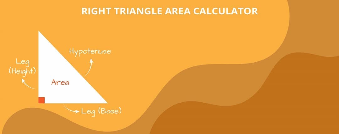 Right Triangle Area Calculator