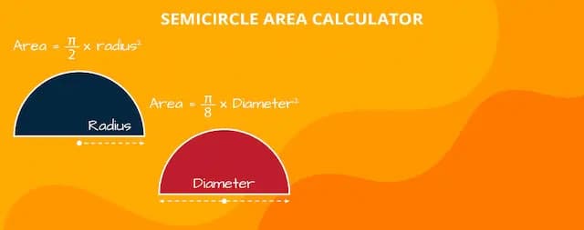 Semi-Circle Area Calculator