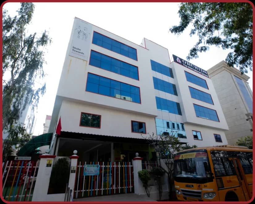 A Campus on Jubilee Hills Lush Campus at Orchids, The International School, Jubilee Hills