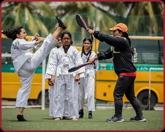 State-of-the-art sports facilities Sports Infrastructure at Orchids, The International School, Dharwad