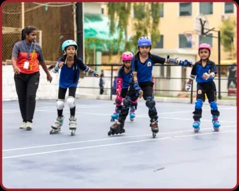 Your journey in sports begins here Orchids The International School, Hesaraghatta Road - Sports Facility