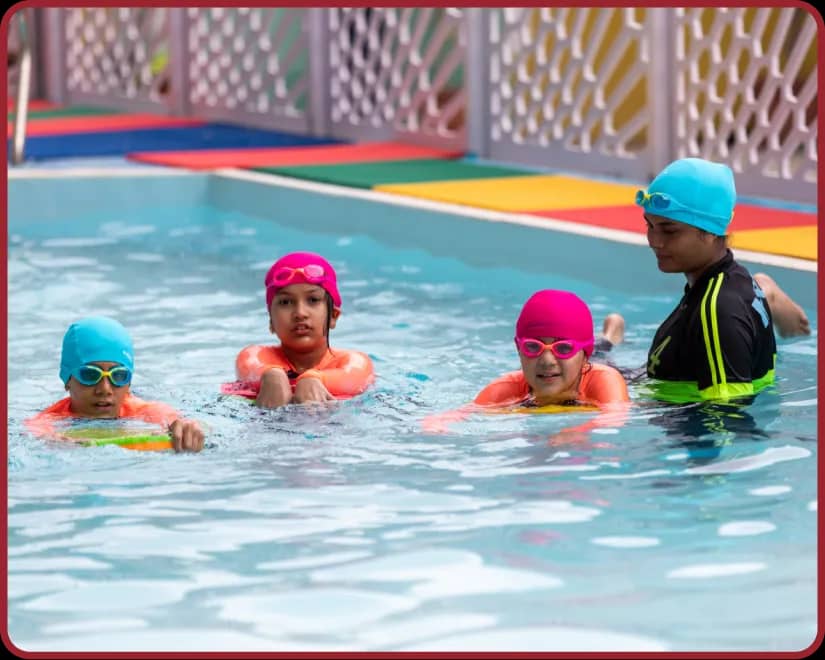 Learning to swim is a life skill