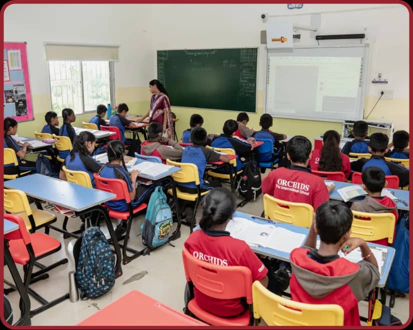 Future-ready smart classrooms Smart Classrooms at Orchids, The International School, Kanakapura Road