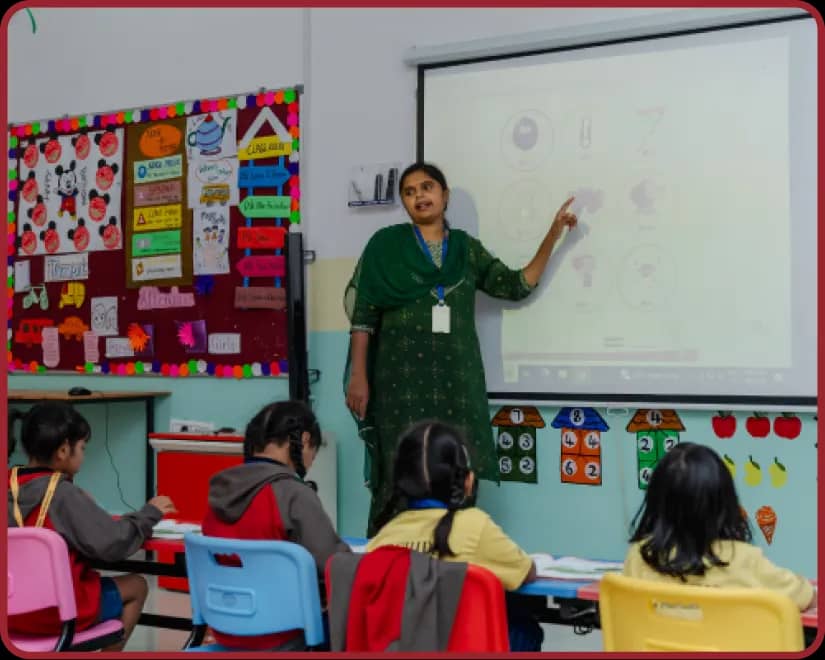 Learn in a smart classroom