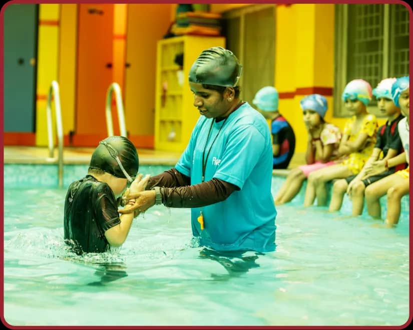 Building confidence in the water