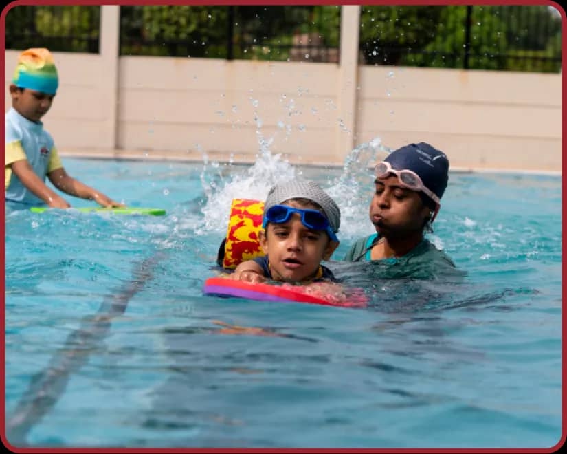 Learning to swim is a life skill