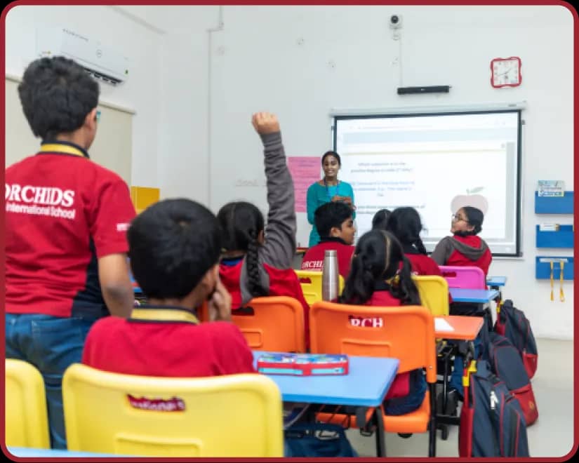 Your smart classroom awaits Smart Classrooms at Orchids, The International School, Bachupally