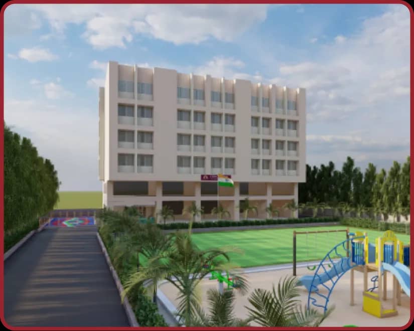 A green campus for Wadgaon Sheri.